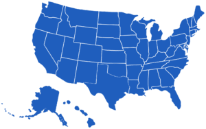 Blue-USA-Map