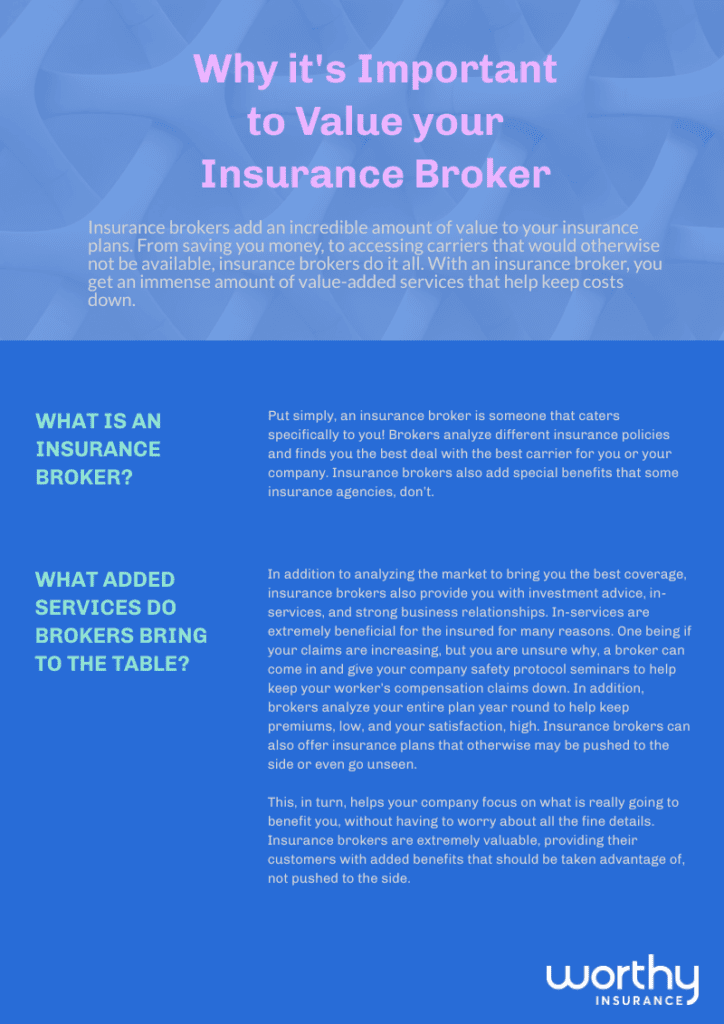 Valuing your Insurance Broker