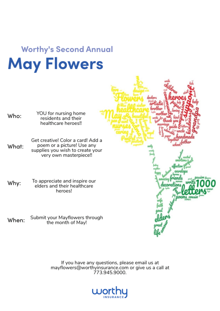 May Flowers Invitation