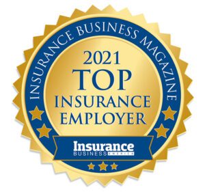 Awards - 2021 Top Insurance Employer
