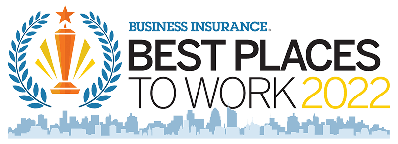 Awards - Business Insurance Best Place To Work 2022